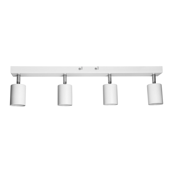 DOA wall and ceiling light, power max. 4x50W, GU10, IP20, white